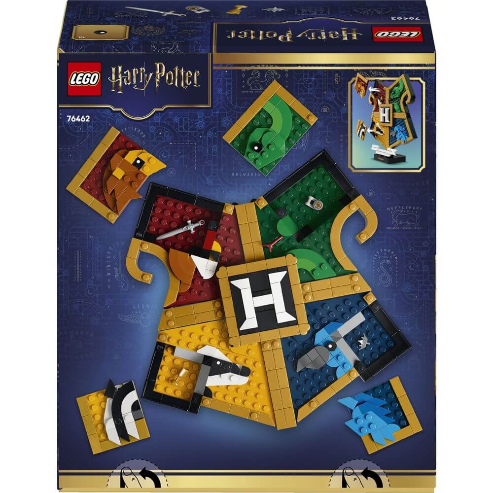 ასაწყობი კონსტრუქცია LEGO 76462, Harry Potter Hogwarts House Crest, Prefabricated Construction