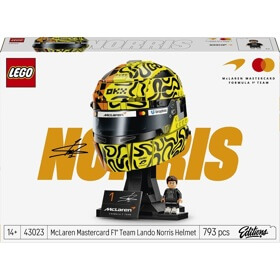 Prefabricated Construction LEGO 43023, Formula 1 McLaren Mastercard F1® Team: Casco de Lando Norris