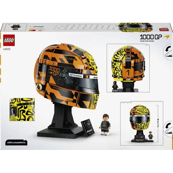 Prefabricated Construction LEGO 43023, Formula 1 McLaren Mastercard F1® Team: Casco de Lando Norris