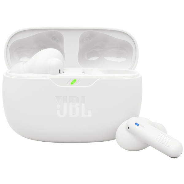 Earbuds JBL JBLWBEAM2WHT Wave Beam 2, Wireless, Bluetooth, IP54, White