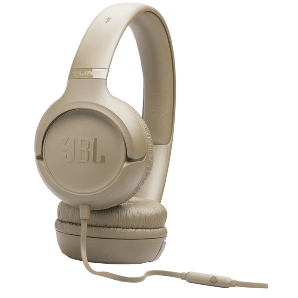 Headset JBL JBLT530BEG Tune 530, Wired, 3.5mm, Beige