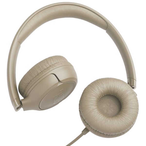 Headset JBL JBLT530BEG Tune 530, Wired, 3.5mm, Beige