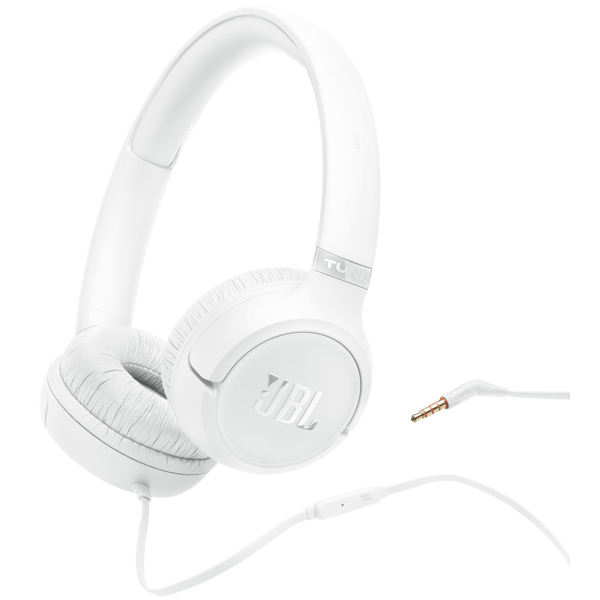 Headset JBL JBLT530WHT Tune 530, Wired, 3.5mm, White