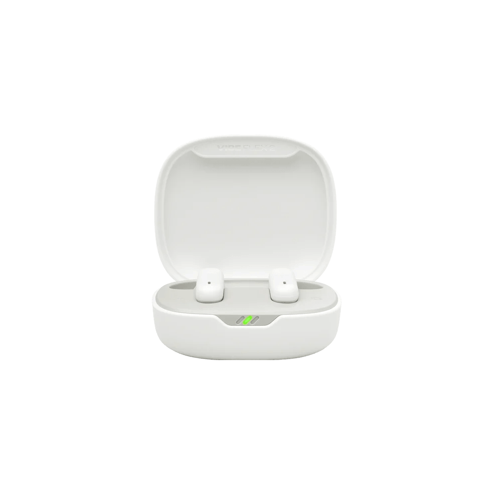 Earbuds JBL JBLVFLEX2WHT Vibe Flex 2, Wireless, Bluetooth, IP54, White