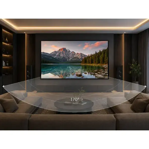 ULTRA THIN BEZEL SCREEN Allscreen CNF120HBC, 265x149CM, 120", 16:9, ALR, 170°