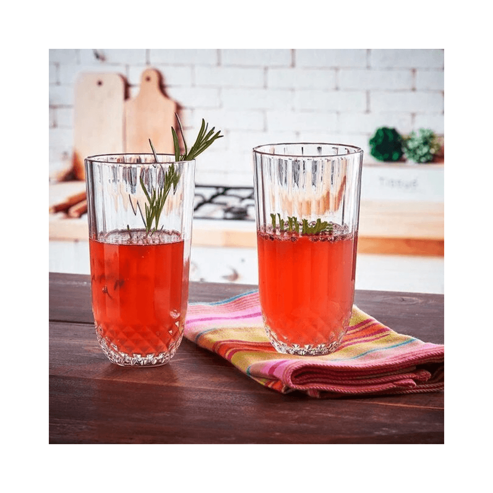 Glass Set Pasabahce Diony 18658823, 6Pcs, Transparent