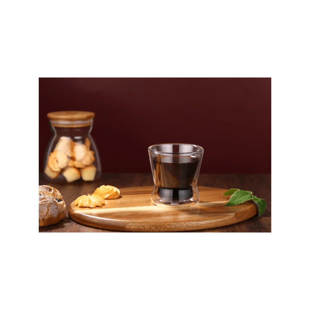 Glass Set Ronig 18651972, 2Pcs, 0.2L, Transparent