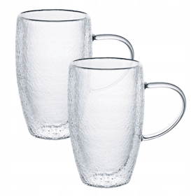 Tea Glass Set Bubble AMBITION 18657836, 2Pcs, Transparent