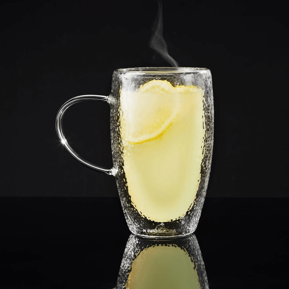 Tea Glass Set Bubble AMBITION 18657836, 2Pcs, Transparent