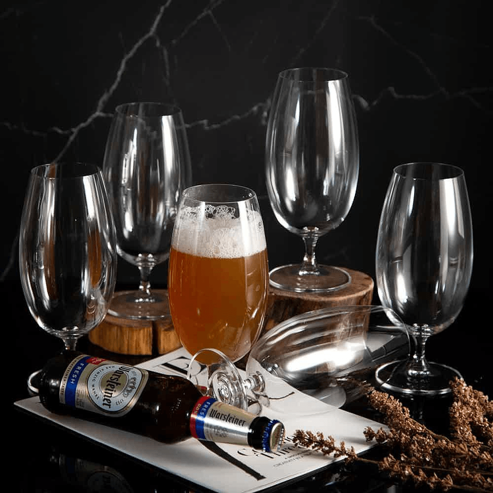 Beer Glass Set CRISTALITE 18654013, 6Pcs, 0.68L, Transparent