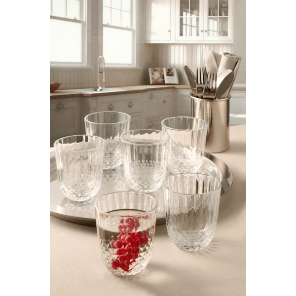 Whiskey Glass Set Pasabahce Diony 952760, 6Pcs, Transparent