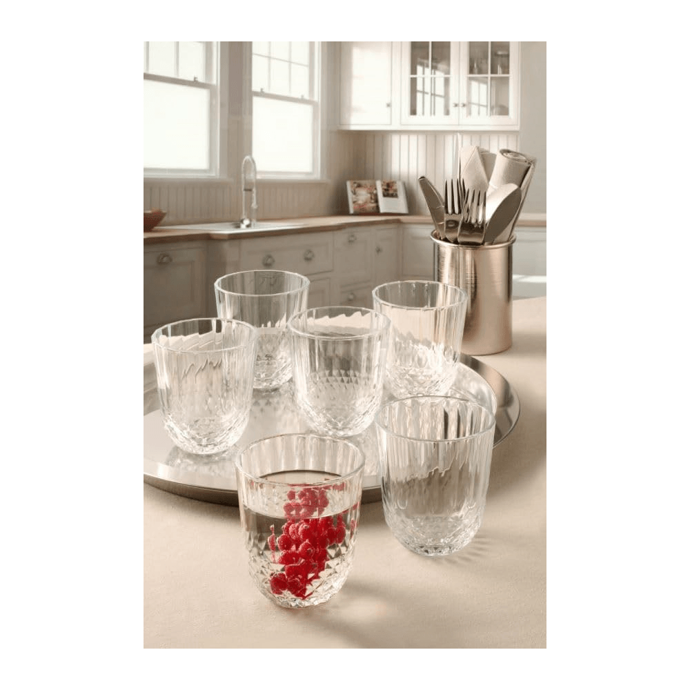 Whiskey Glass Set Pasabahce Diony 952760, 6Pcs, Transparent
