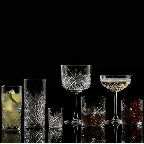 Champagne Glass Set Pasabahce TIMELESS 9440236, 4Pcs, Transparent