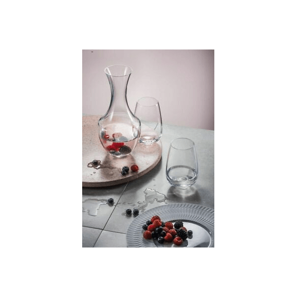 დეკანტერი 2 ჭიქით Crystalex CX31B241500/3, 3Pcs, Decanter Set, Transparent