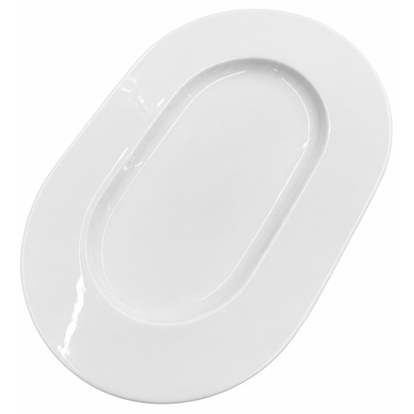 თეფში სერვირებისთვის OEM DST1014, Serving Plate, White