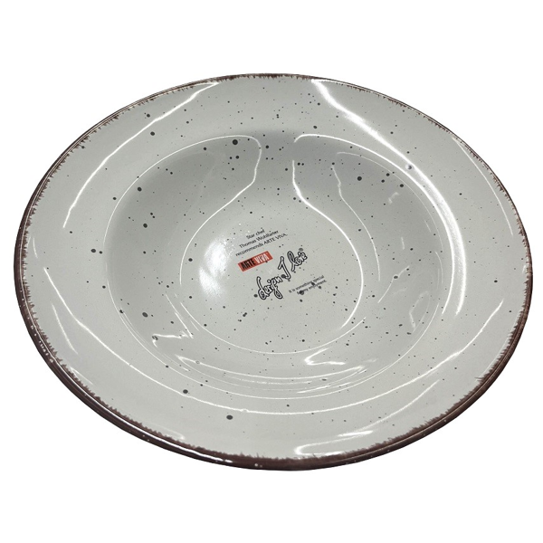 თეფში OEM Nature-Look 4117147, 27cm, Plate, Grey