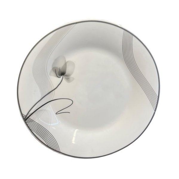 სადილის თეფში Ronig 18653063, 25cm, Dinner Plate, White