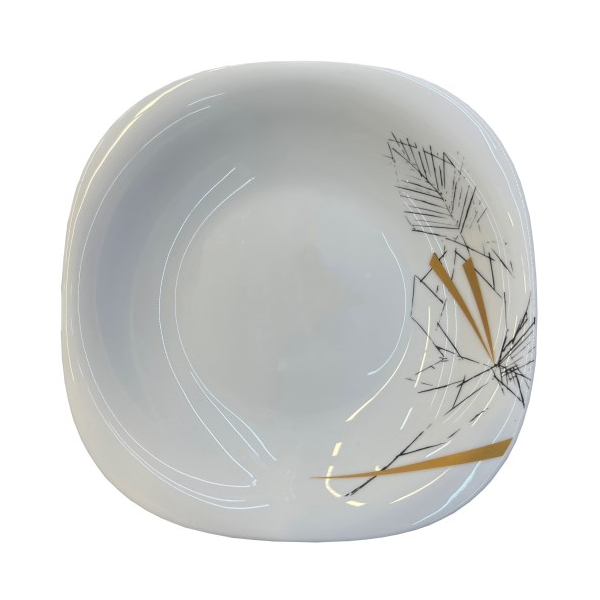 წვნიანის თეფში Ronig 18653075, 18cm, Soup Plate, White