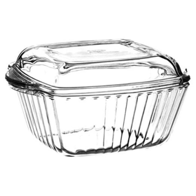Heat-resistant Tray BORCAM 18655793, Transparent