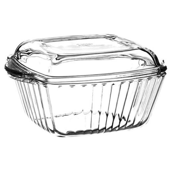 Heat-resistant Tray BORCAM 18655793, Transparent