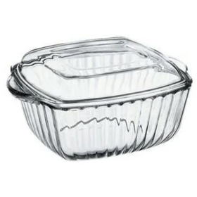 Heat-resistant Tray BORCAM 59029, Transparent