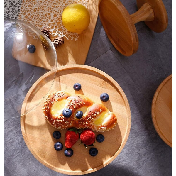Cake Platter OEM MG-1532, Wood