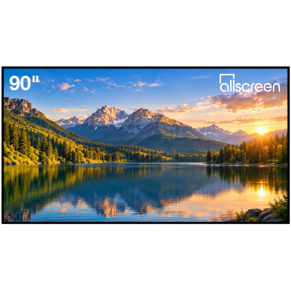 ULTRA THIN BEZEL SCREEN Allscreen CNF100HBC, 203x114CM, 90", 16:9, ALR, High Brightness