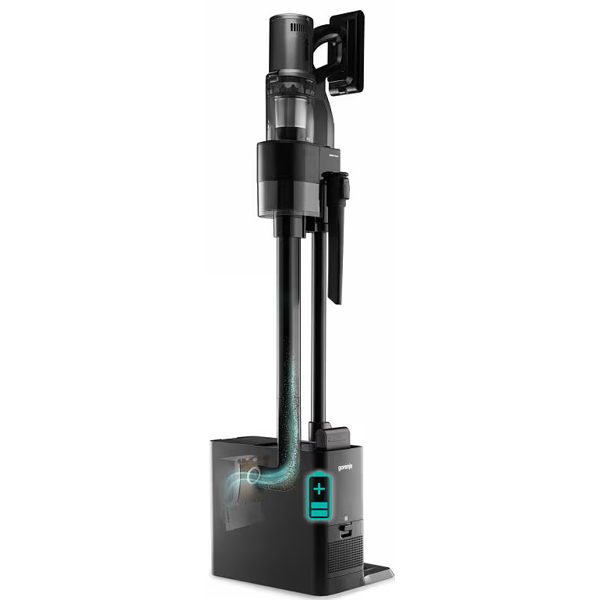 მტვერსასრუტი Gorenje SVC296749NEBL NEO Expert, 550W, 0.6L, Vacuum Cleaner, Black