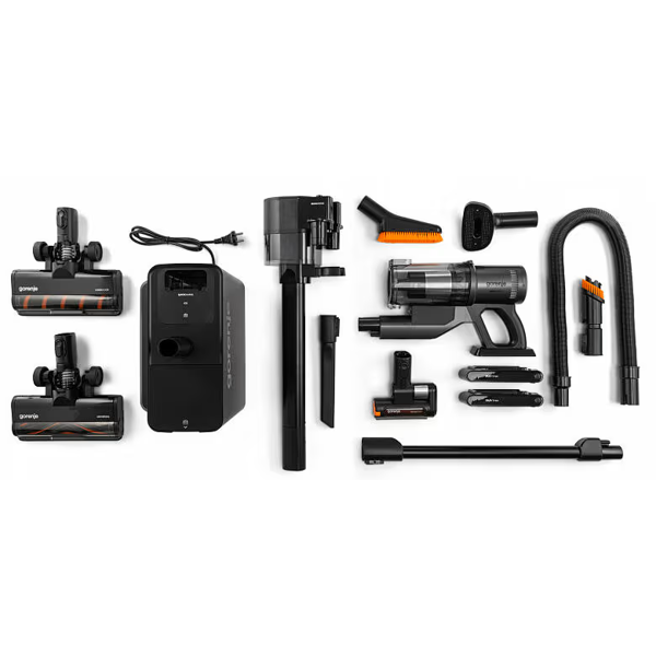 მტვერსასრუტი Gorenje SVC296749NEBL NEO Expert, 550W, 0.6L, Vacuum Cleaner, Black