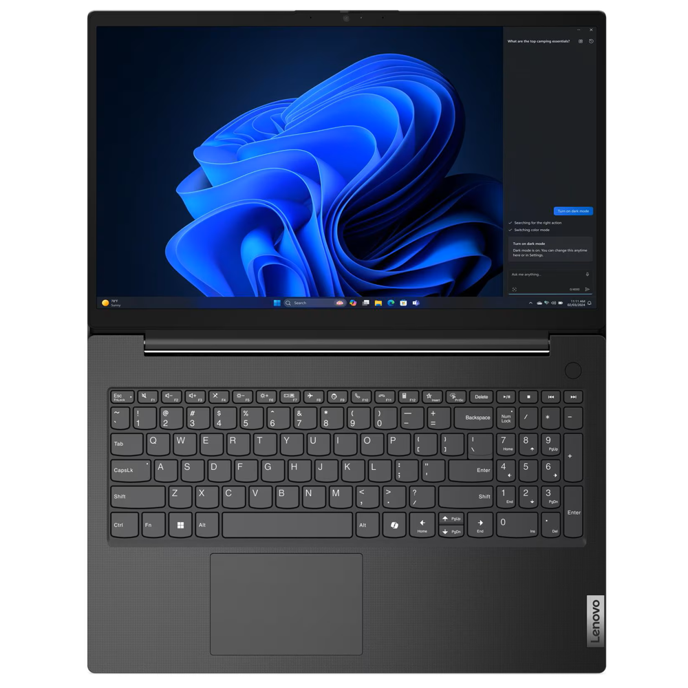 ნოუთბუქი Lenovo 83GW00NUKL V15 Gen 5 IRL, 15.6", i3-1315U, 8GB, 256GB SSD, Integrated, W11H, Black
