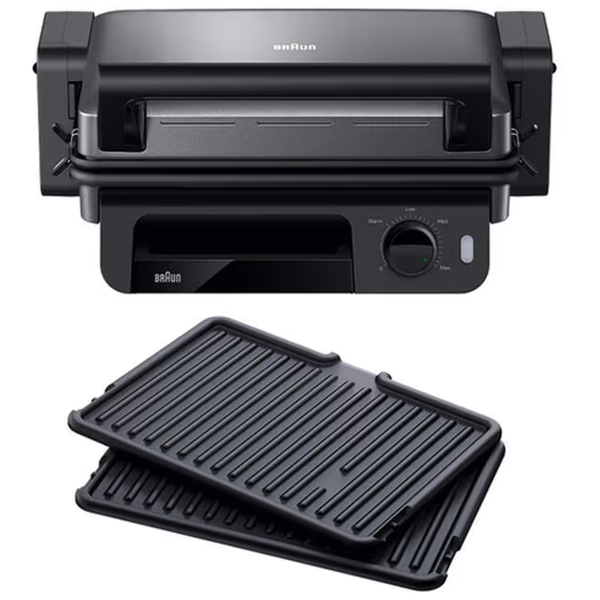 გრილი Braun CG5010IGY MultiGrill 5, 2000W, Grill, Black