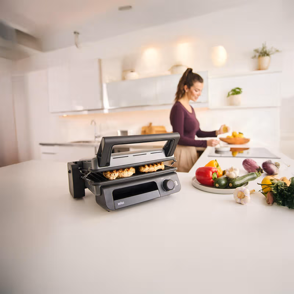 გრილი Braun CG5010IGY MultiGrill 5, 2000W, Grill, Black