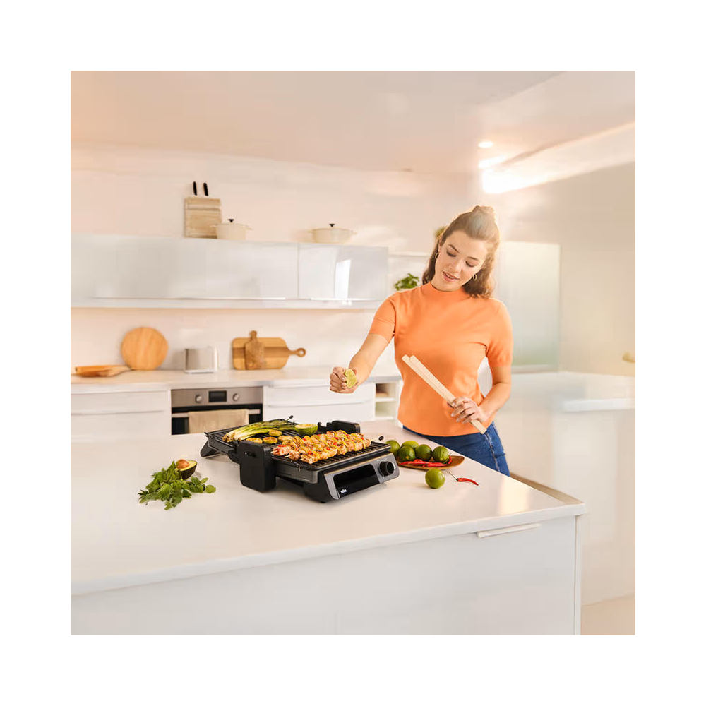 გრილი Braun CG5010IGY MultiGrill 5, 2000W, Grill, Black