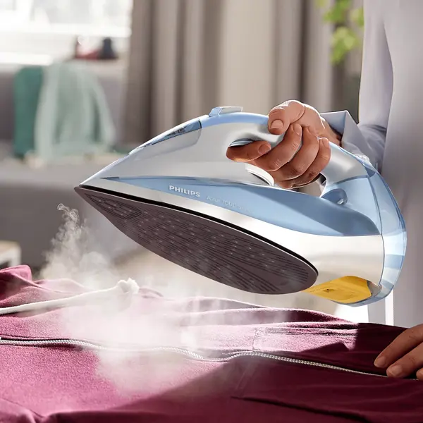 Steam Iron Philips DST7011/26 7000 Series, 2600W, 0.3L, Blue/Grey