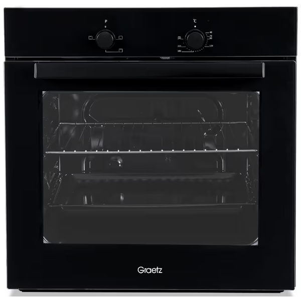 ჩასაშენებელი ელექტრო ღუმელი Graetz EB6400CERSP1, Built-in Electric Oven, Black