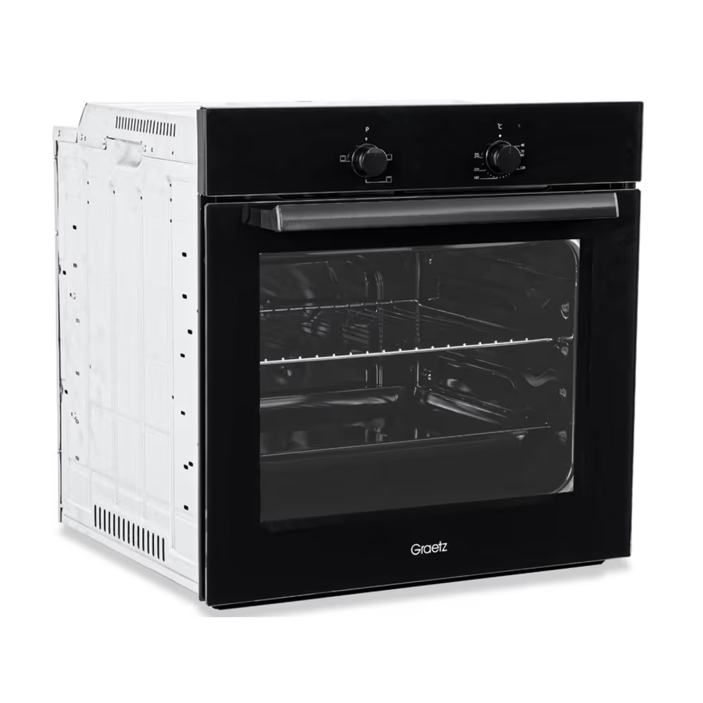 ჩასაშენებელი ელექტრო ღუმელი Graetz EB6400CERSP1, Built-in Electric Oven, Black