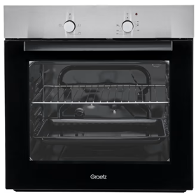 ჩასაშენებელი ელექტრო ღუმელი Graetz EB6400AERIM, Built-in Electric Oven, Black/Silver