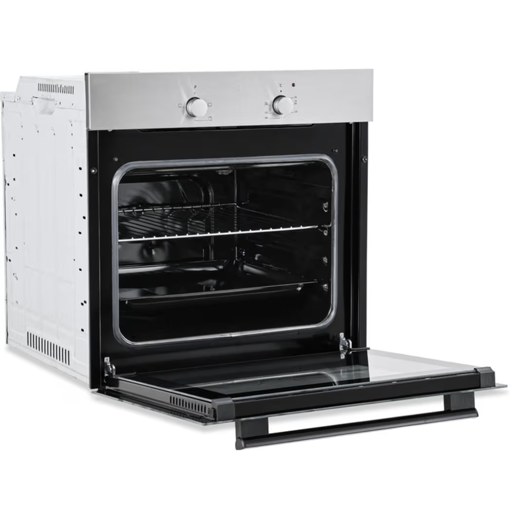 ჩასაშენებელი ელექტრო ღუმელი Graetz EB6400AERIM, Built-in Electric Oven, Black/Silver