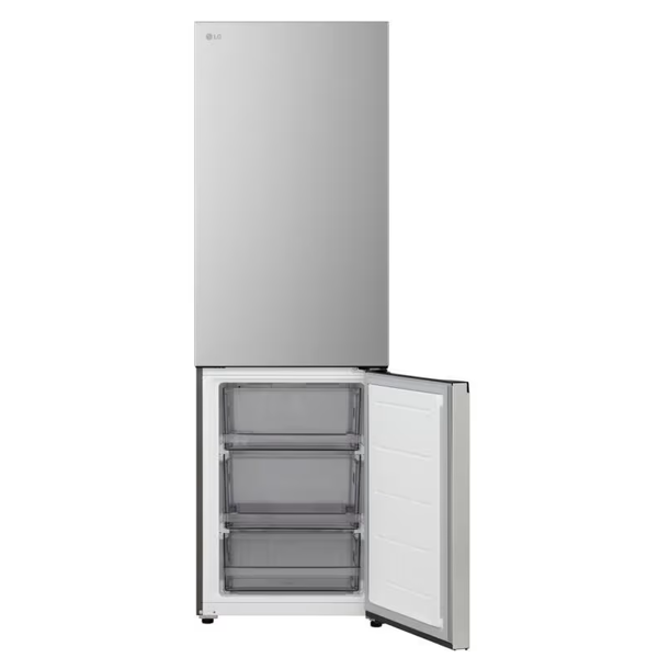 მაცივარი LG LBB509EMYW.APYQMER, E, 375L, No Frost, Refrigerator, Silver