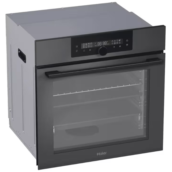 ჩასაშენებელი ელექტრო ღუმელი Haier HOQ-F6QSN3DG, 72L, 3480W, Built-in Electric Oven, Black