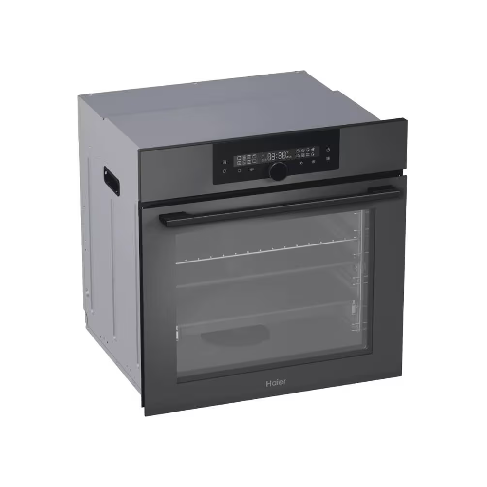 ჩასაშენებელი ელექტრო ღუმელი Haier HOQ-F6QSN3DG, 72L, 3480W, Built-in Electric Oven, Black