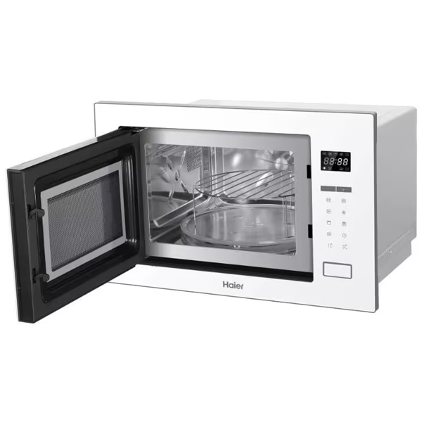 Built-In Microwave Oven Haier HMX-BTG259W, 1200W, 25L, White