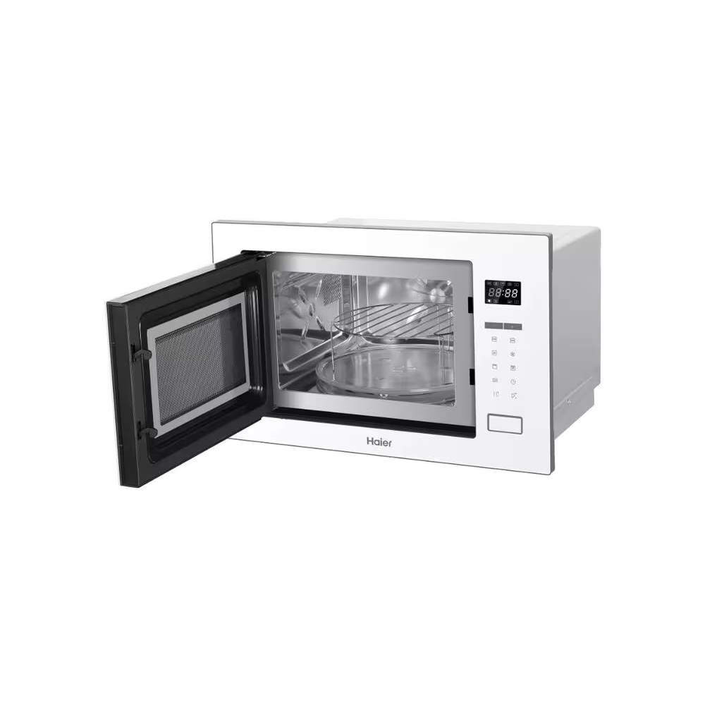Built-In Microwave Oven Haier HMX-BTG259W, 1200W, 25L, White