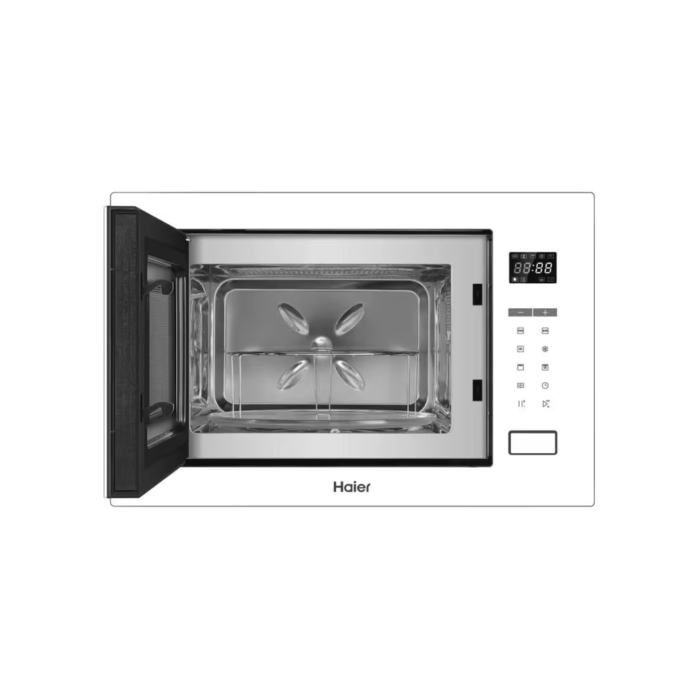 Built-In Microwave Oven Haier HMX-BTG259W, 1200W, 25L, White