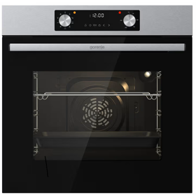 ჩასაშენებელი ელექტრო ღუმელი Gorenje BO6737E02AXN, 73L, 2900W, Built-in Electric Oven, Silver
