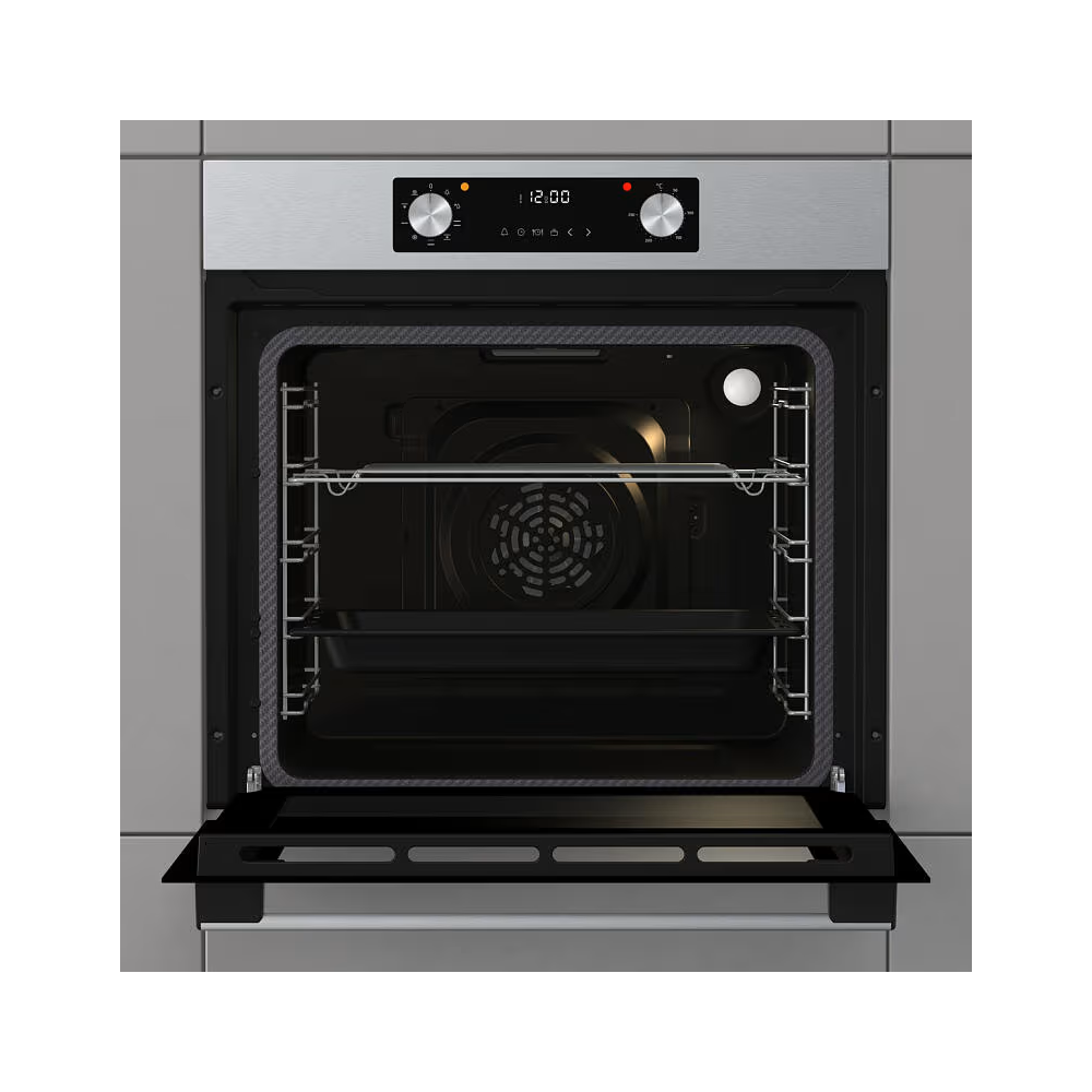 ჩასაშენებელი ელექტრო ღუმელი Gorenje BO6737E02AXN, 73L, 2900W, Built-in Electric Oven, Silver