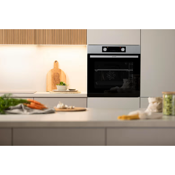ჩასაშენებელი ელექტრო ღუმელი Gorenje BO6737E02AXN, 73L, 2900W, Built-in Electric Oven, Silver