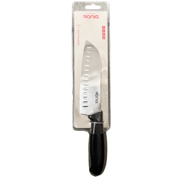 დანა RONIG SANTOKU 1410-003BT, 16cm, Kitchen Knife, Black
