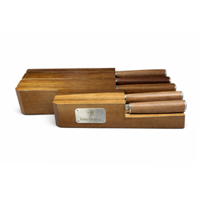 დანების ნაკრები Berllong BKS-0215, 5Pcs, Knife Set, Brown