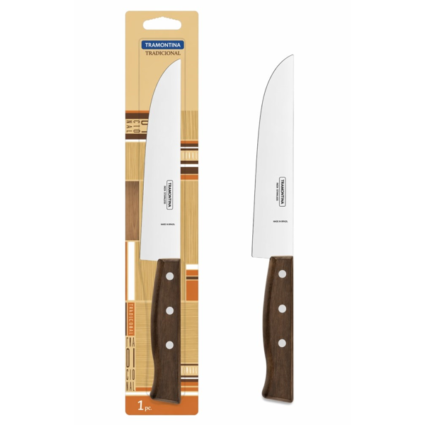 Kitchen Knife TRAMONTINA 15370, 17cm, Brown